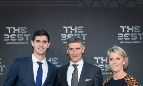 The Parents of Thibaut Courtois
