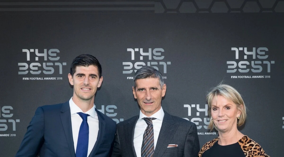 The Parents of Thibaut Courtois