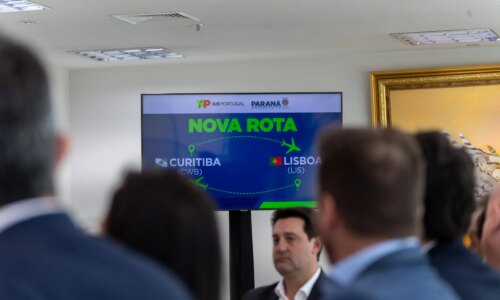Voo direto de Curitiba para Lisboa começa a operar em julho