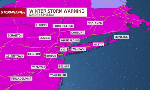 Winter storm warnings issued for NYC, NJ, CT – NBC New York