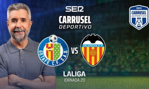 Getafe CF – Valencia CF, en directo: el partido de la jornada 20 de LaLiga, en vivo | Fútbol