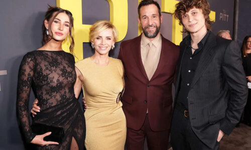 Noah Wyle Smiles with His Wife and Kids as They Make Rare Red Carpet Appearance at“ ”Season 2 Premiere of “The Pitt”