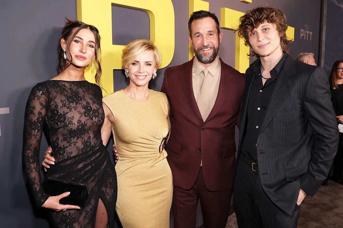 Noah Wyle Smiles with His Wife and Kids as They Make Rare Red Carpet Appearance at“ ”Season 2 Premiere of “The Pitt”