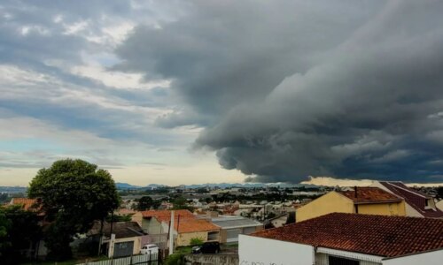 chuvas intensas e ventos fortes neste fim de semana