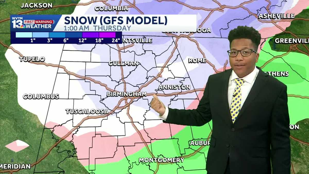 Snow in Alabama’s weather forecast: Will it really happen?