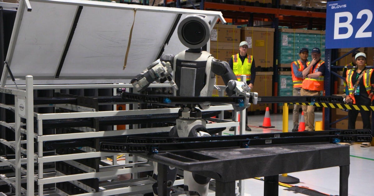 Boston Dynamics’ AI-powered humanoid robot is learning to work in a factory