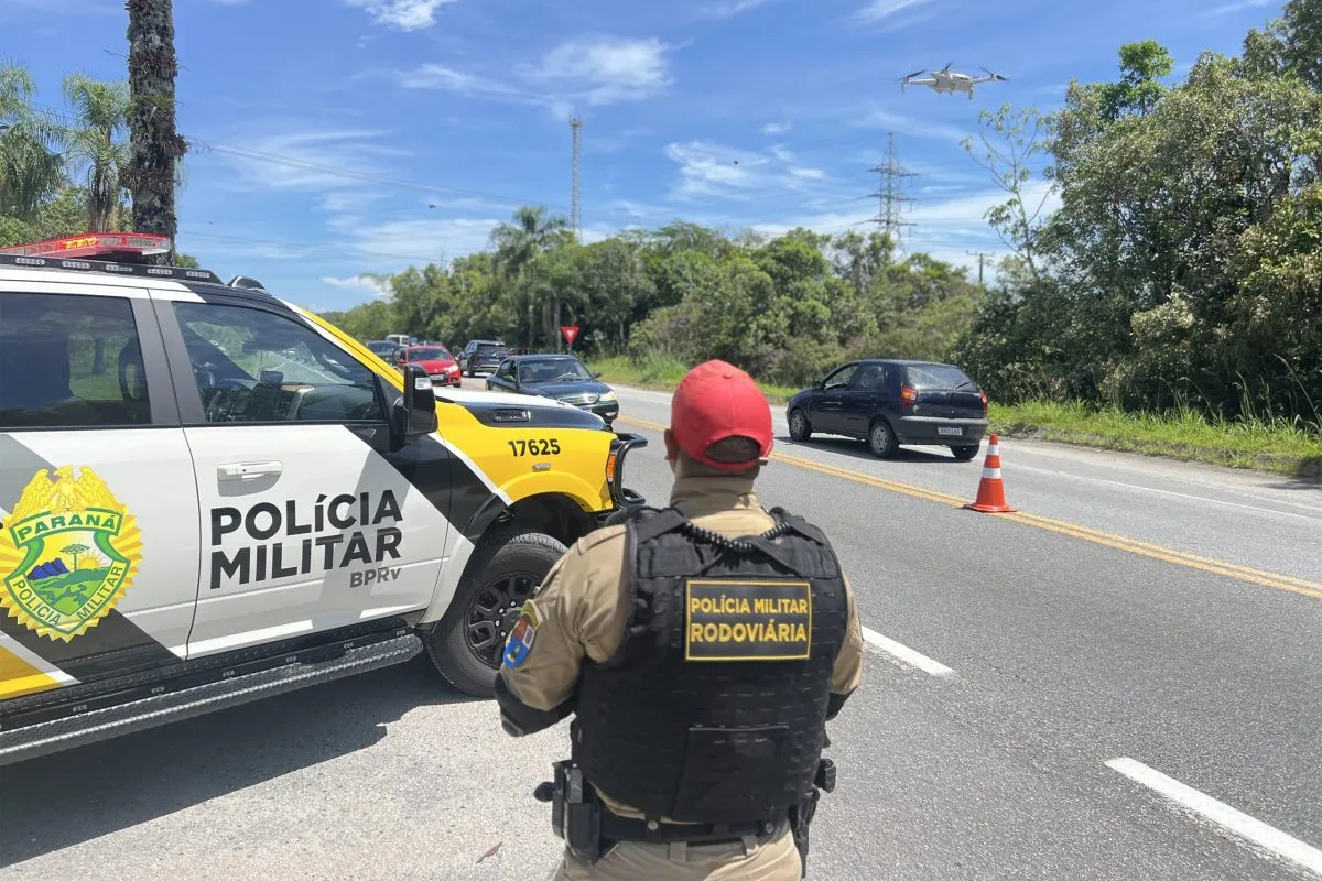 Acidentes caem nas rodovias do Paraná entre Natal e Ano Novo