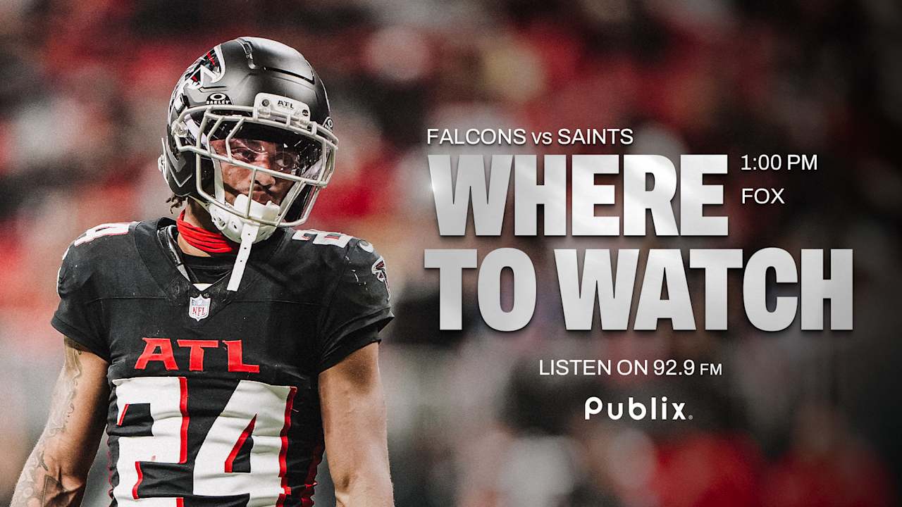 Where to watch, listen and stream Falcons vs. Saints