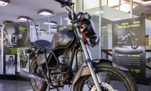 Blitz em Curitiba com a “Moto mais mortal do Mundo” terá doação de item de segurança