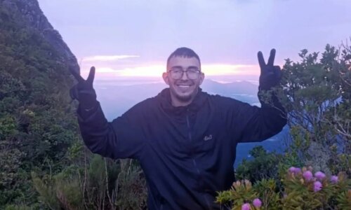 “Foi por Deus”, diz jovem achado no Pico Paraná após andar 20 km em 5 dias