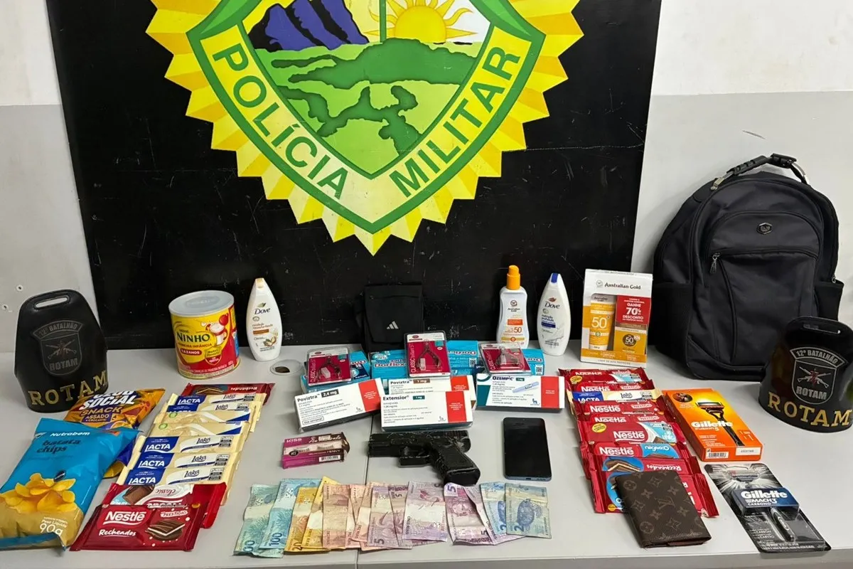 Grupo é preso por roubo em farmácia de Curitiba