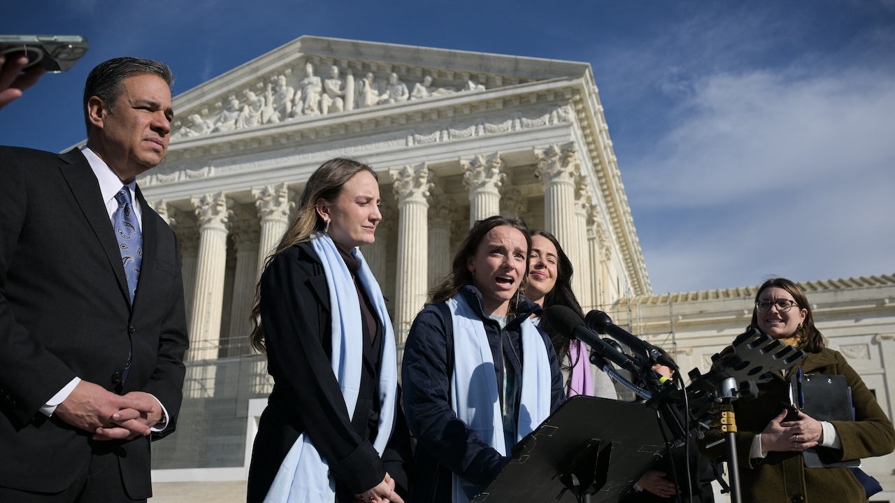 ‘Save Women’s Sports’ activists react to chaotic SCOTUS hearing