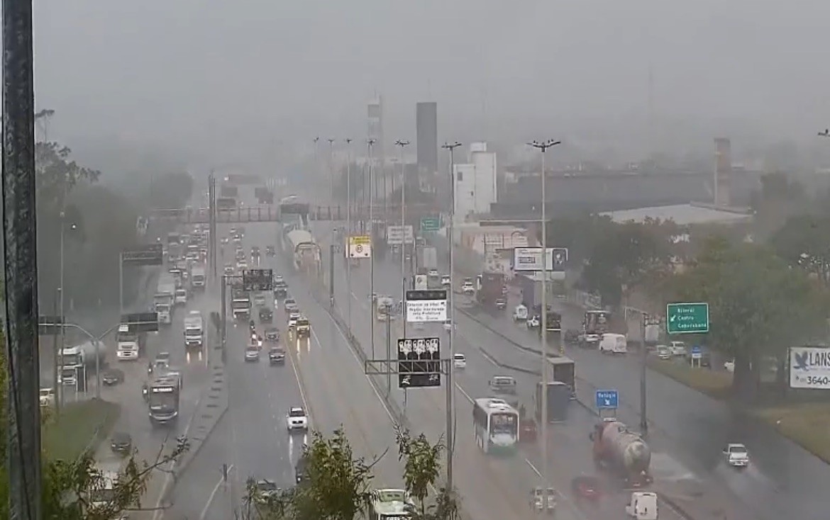 tempo continuará instável na capital, desta quarta-feira até sábado