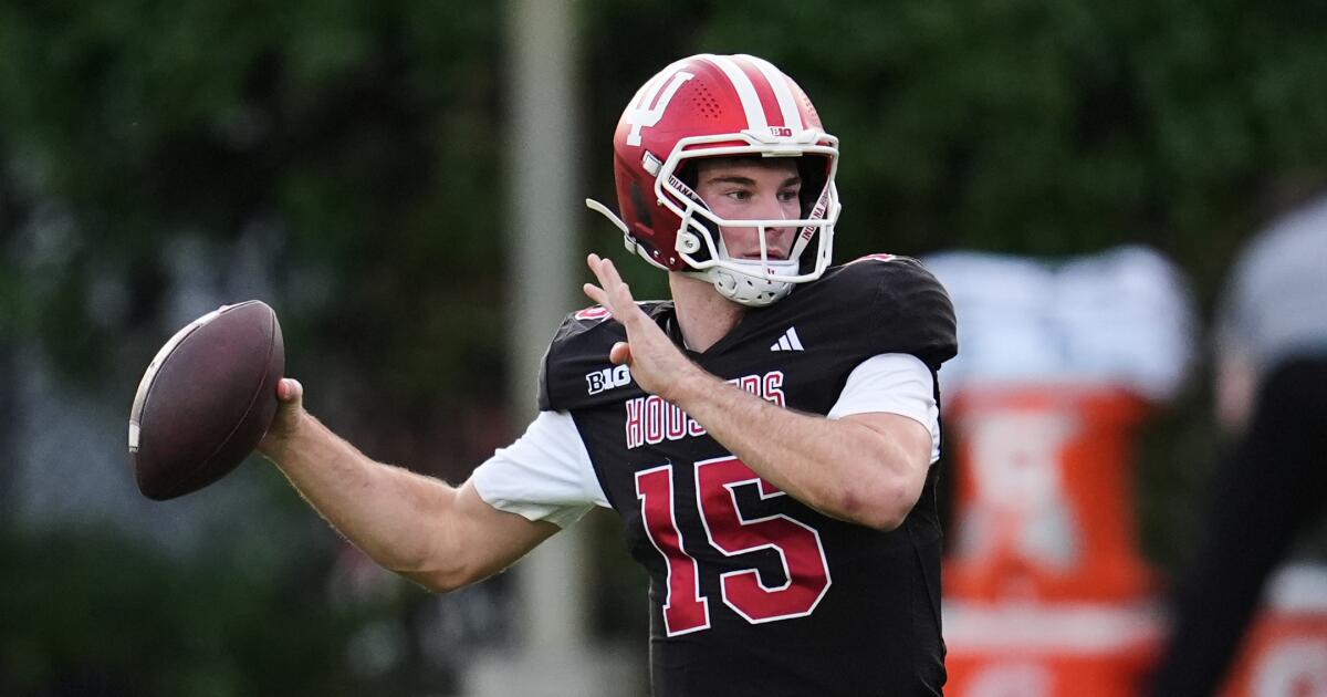 Earnest Fernando Mendoza eager to lead Indiana to Rose Bowl win