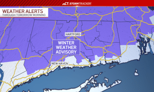 Freezing rain could lead to slick conditions tonight – NBC Connecticut