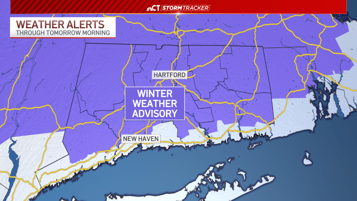 Freezing rain could lead to slick conditions tonight – NBC Connecticut