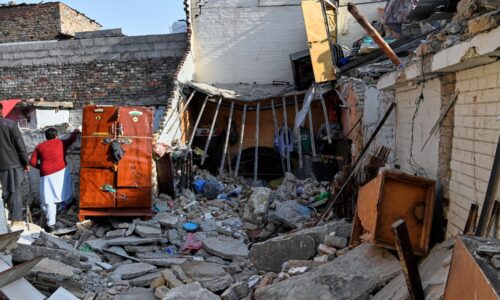 Bride and groom among 8 killed in gas cylinder blast at wedding in Pakistan