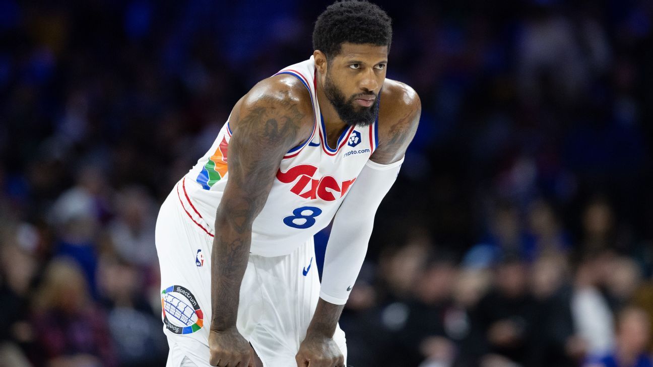 76ers’ George banned 25 games for taking ‘improper medication’