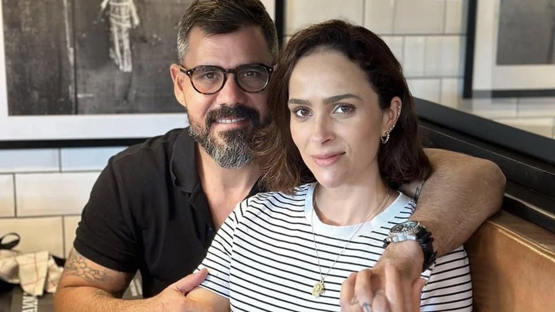 Aos 41 anos, esposa de Juliano Cazarré relata experiência como mãe de UTI: ‘Pior momento’