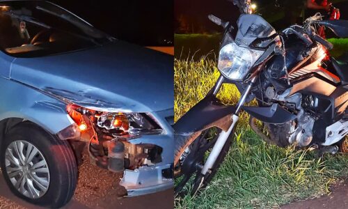 Após colisão traseira na PRC-467, motorista é enquadrado no Art. 165-A do CTB