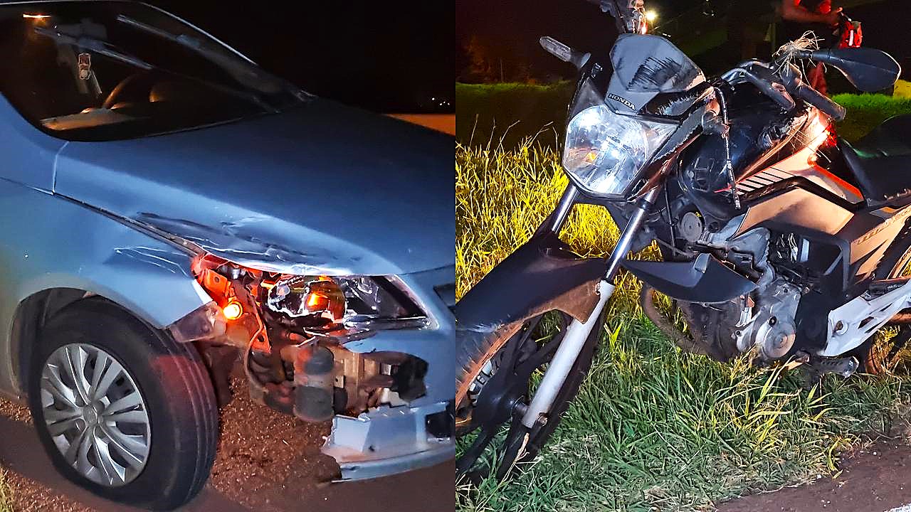 Após colisão traseira na PRC-467, motorista é enquadrado no Art. 165-A do CTB