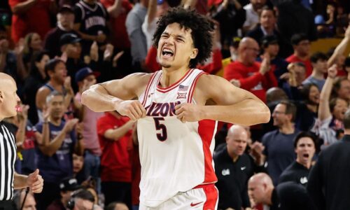 Arizona unanimous No. 1 in AP men’s college basketball poll