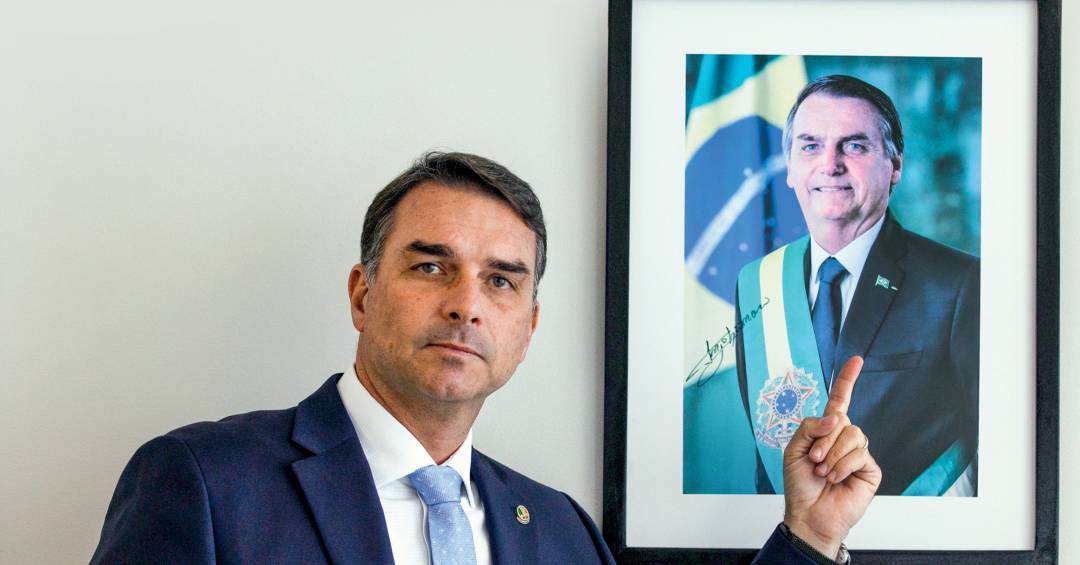 As primeiras promessas da pré-campanha de Flávio Bolsonaro