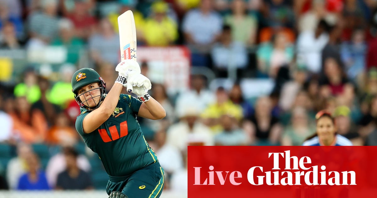 Australia v India: second women’s T20 international – live | Australia women's cricket team