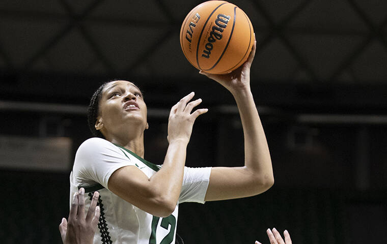 Big run propels Rainbow Wahine to win at Cal Poly
