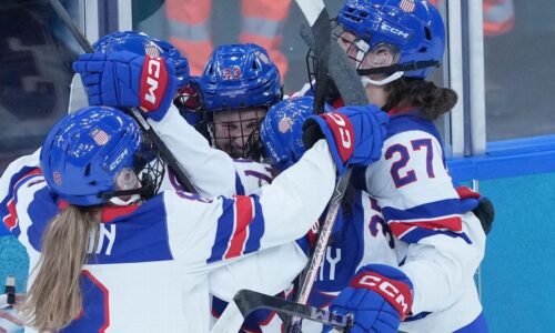 Bilka nets two, U.S. women’s hockey routs Canada at Olympics