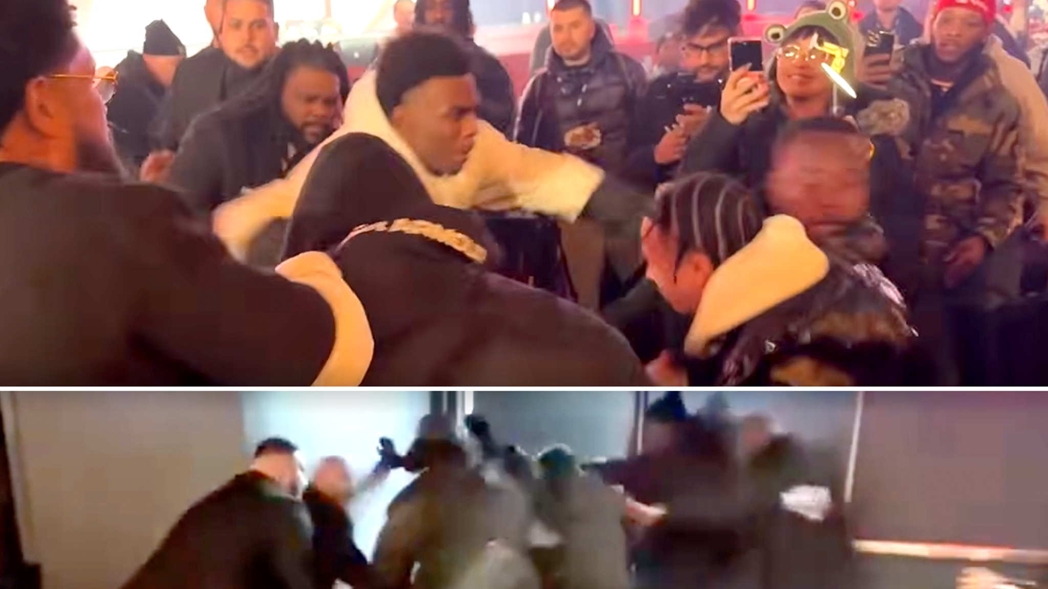 Brawls Break Out At Teofimo Lopez-Shakur Stevenson Weigh Ins, Wild Video