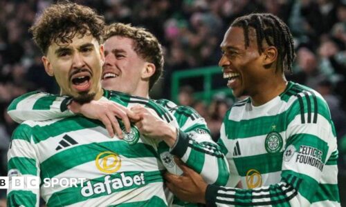 Celtic 2-1 Dundee: Sebastian Tounekti and Junior Adama score to earn Scottish Cup win