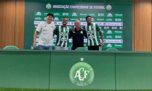 Chapecoense apresenta dupla para a temporada