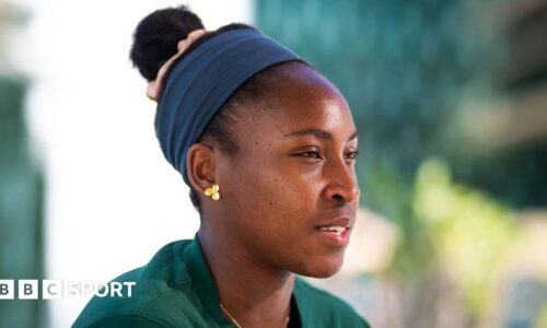 Coco Gauff finds it ‘tough’ to hear news from the US amid President Trump’s immigration crackdown