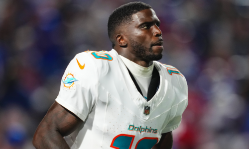 Dolphins releasing Tyreek Hill: Miami parts ways with injured WR