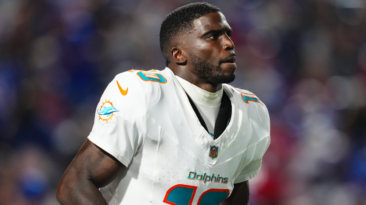 Dolphins releasing Tyreek Hill: Miami parts ways with injured WR