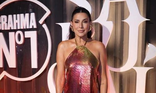 Fernanda Paes Leme deixa bumbum de fora na Sapucaí