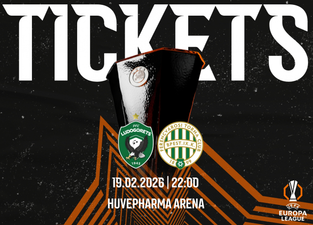 Free ticket sales begin for the home match against Ferencvaros