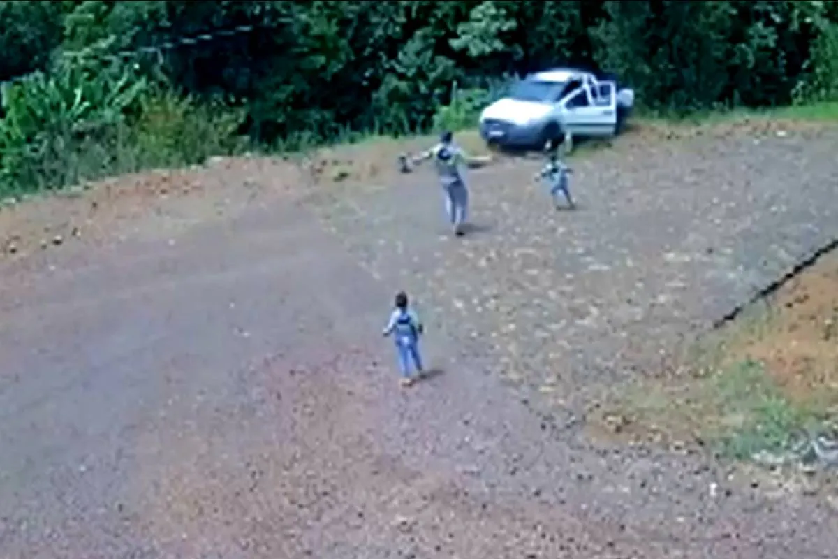 Gêmeos pulam de carro em movimento antes de queda no Paraná