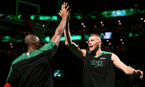 Hoford, Porzingis on “weird’ feeling hosting Celtics