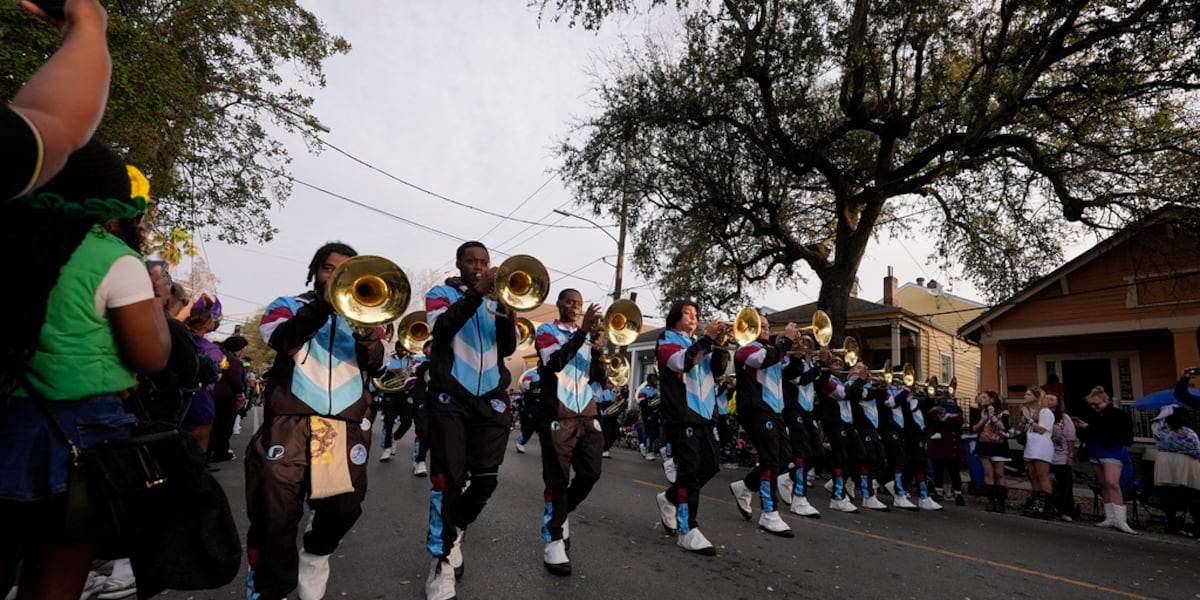 How will the weather be for Mardi Gras in New Orleans?