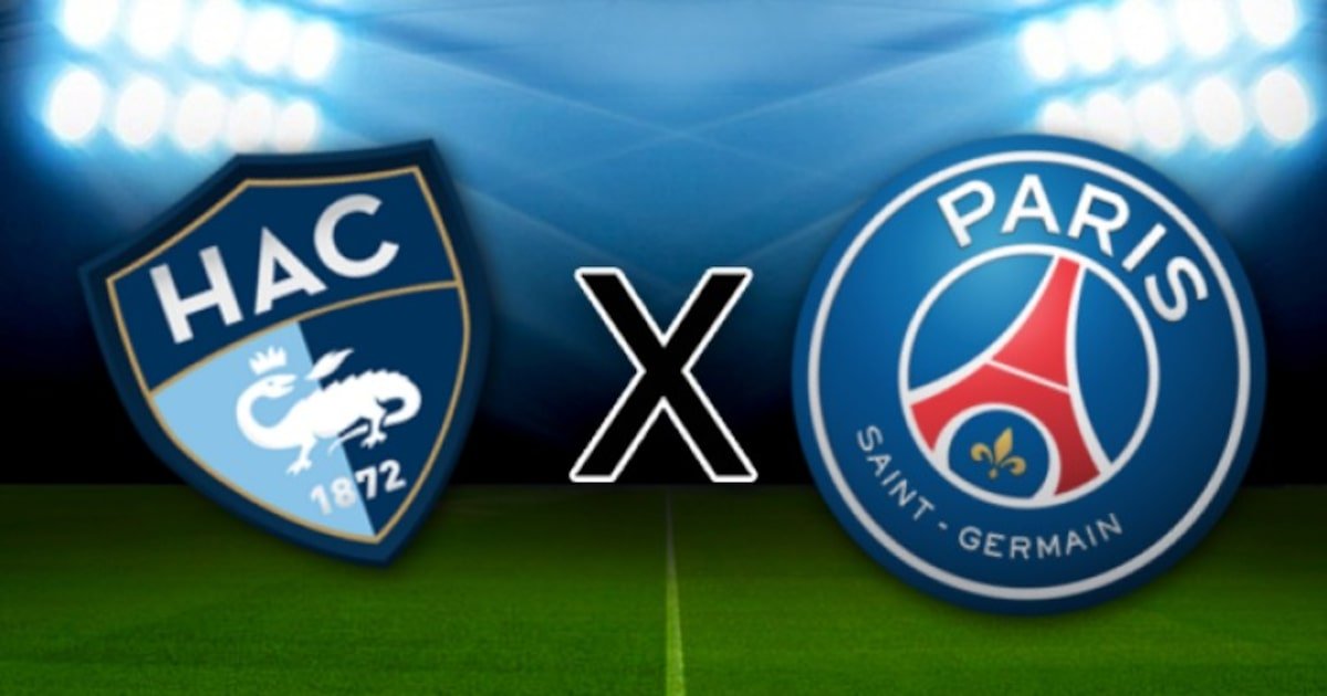 Le Havre x PSG pela Ligue 1: onde assistir, horário e escalações