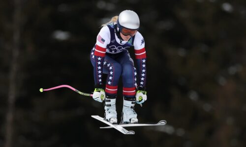 Lindsey Vonn, on a torn ACL, completes training run ahead of Olympic downhill