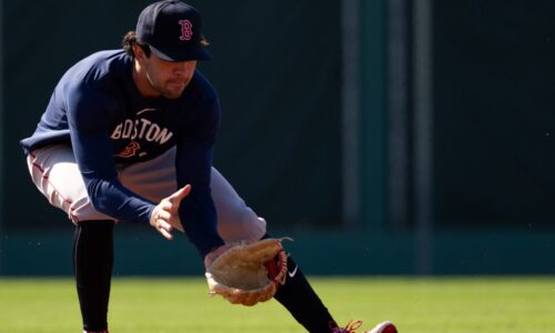 Marcelo Mayer battling for job on 2026 Red Sox