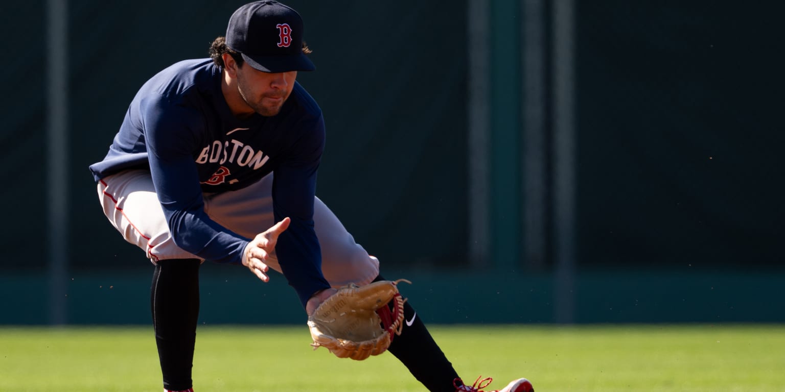 Marcelo Mayer battling for job on 2026 Red Sox