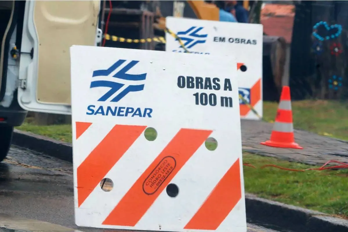 Megaobra da Sanepar deixa 18 bairros de Curitiba sem água nesta terça-feira