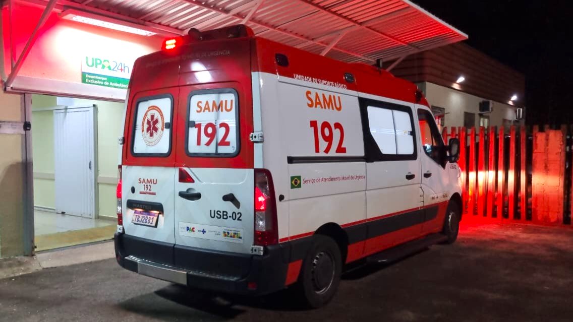 Mobilização do SAMU e SIATE chama atenção no viaduto da Carlos Gomes