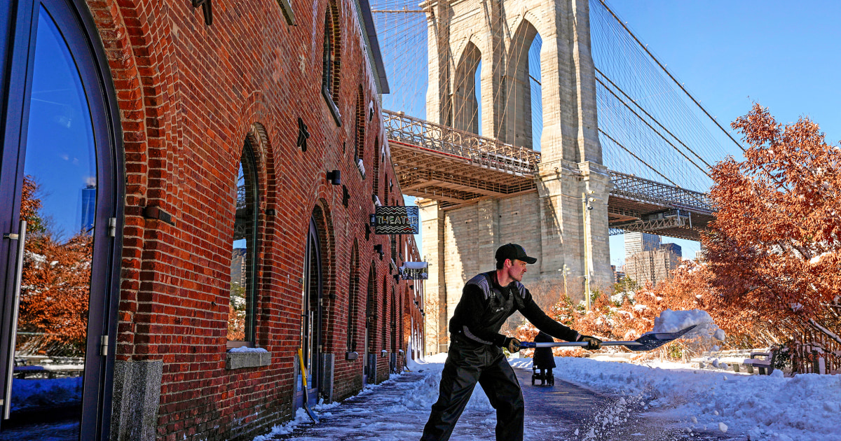 More snow falls on the Northeast U.S. as the region scrambles to clear piles from last storm