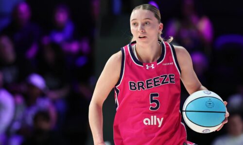 Paige Bueckers storms off court after losing out on $200k prize in brutal Unrivaled 1-on-1 loss