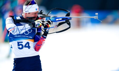 Quentin Fillon Maillet Blazes to Milan/Cortina Sprint Gold Medal